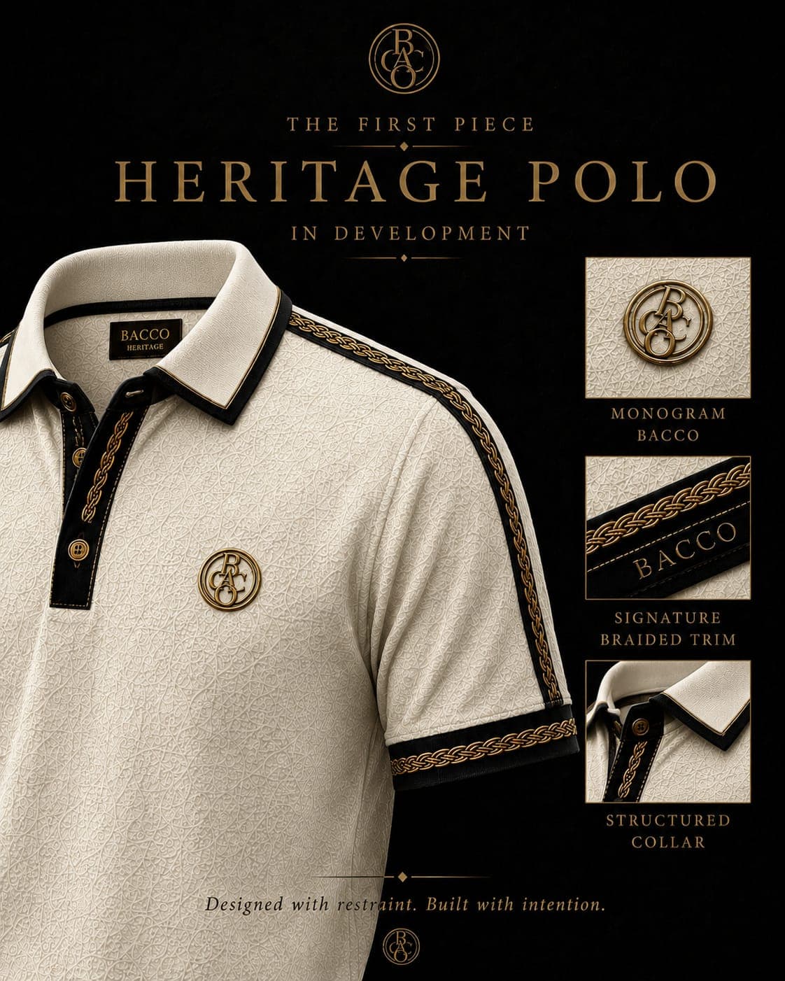 BACCO Heritage Polo in Avorio Alabastro